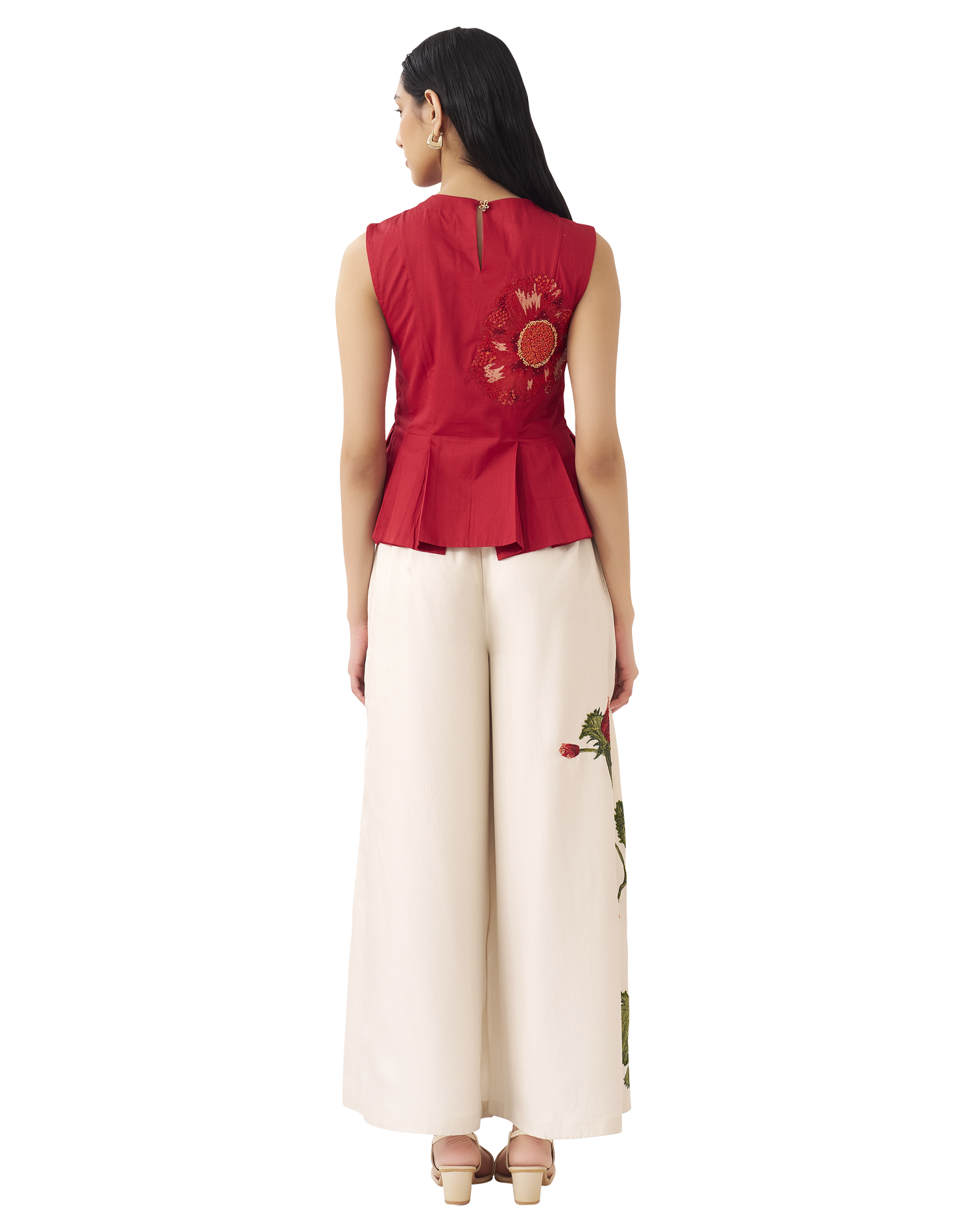 SILK POPPY CO-ORD SET