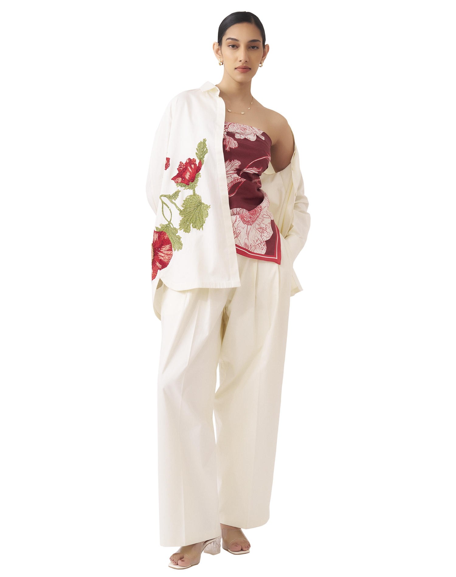 POPPY ECRU PANTS