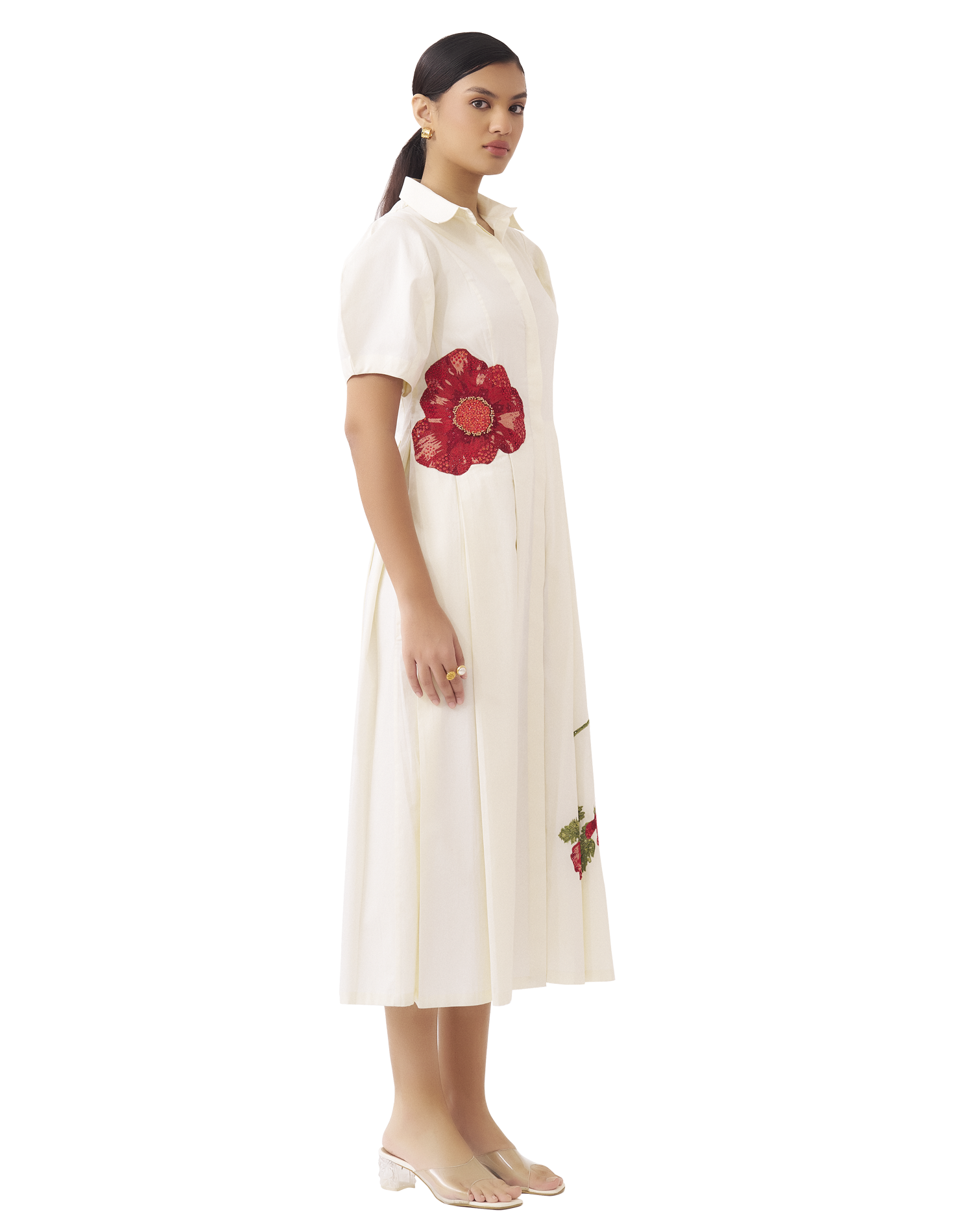 CRIMSON POPPY DRESS
