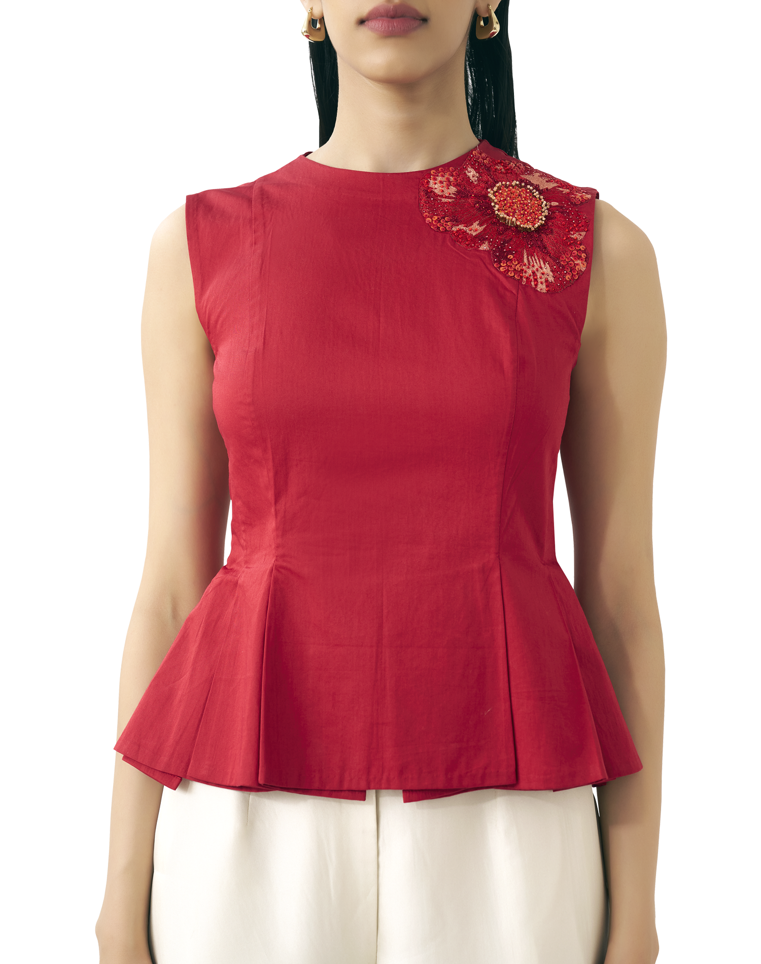 SILK POPPY CO-ORD SET