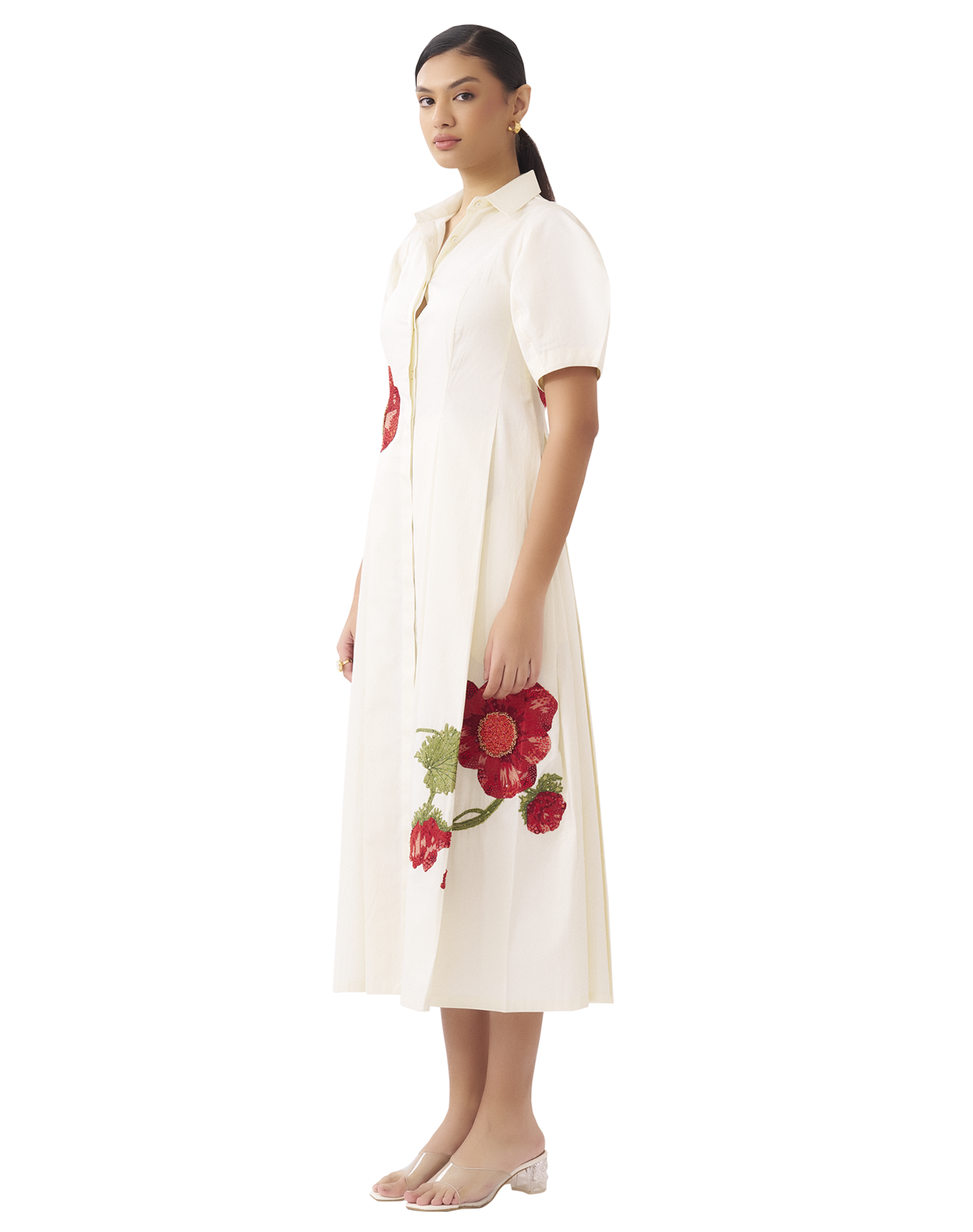 CRIMSON POPPY DRESS