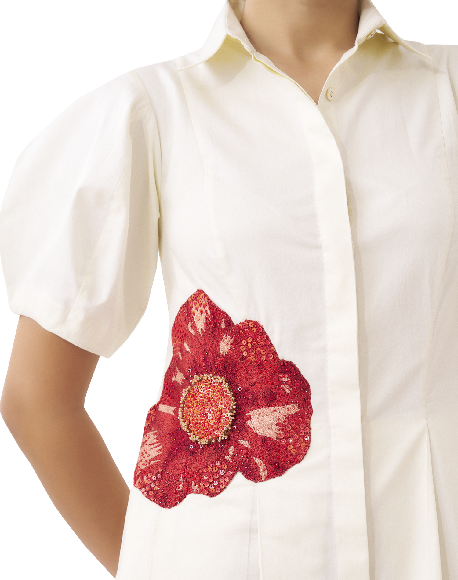 CRIMSON POPPY DRESS