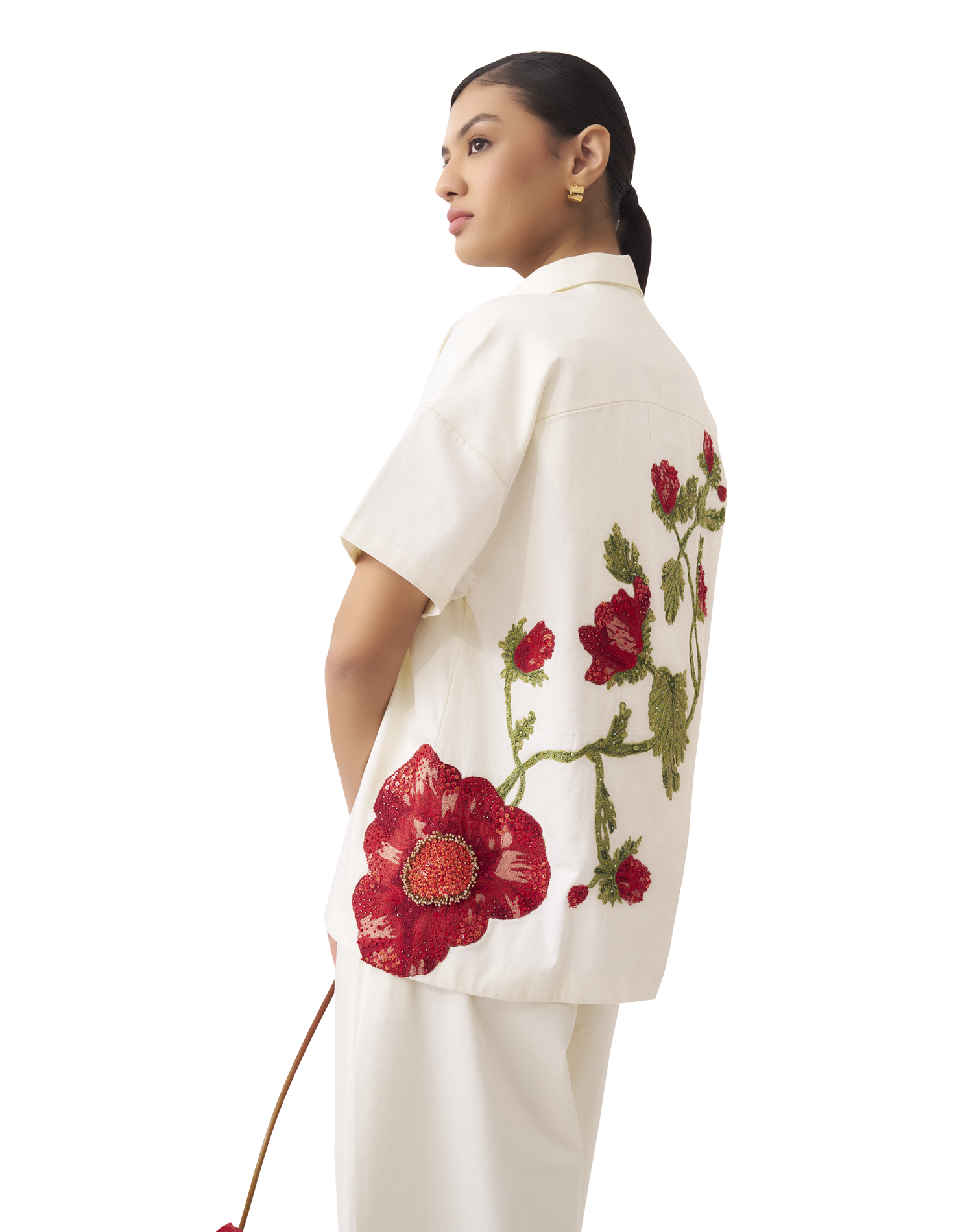 BLUSHING POPPY SHIRT