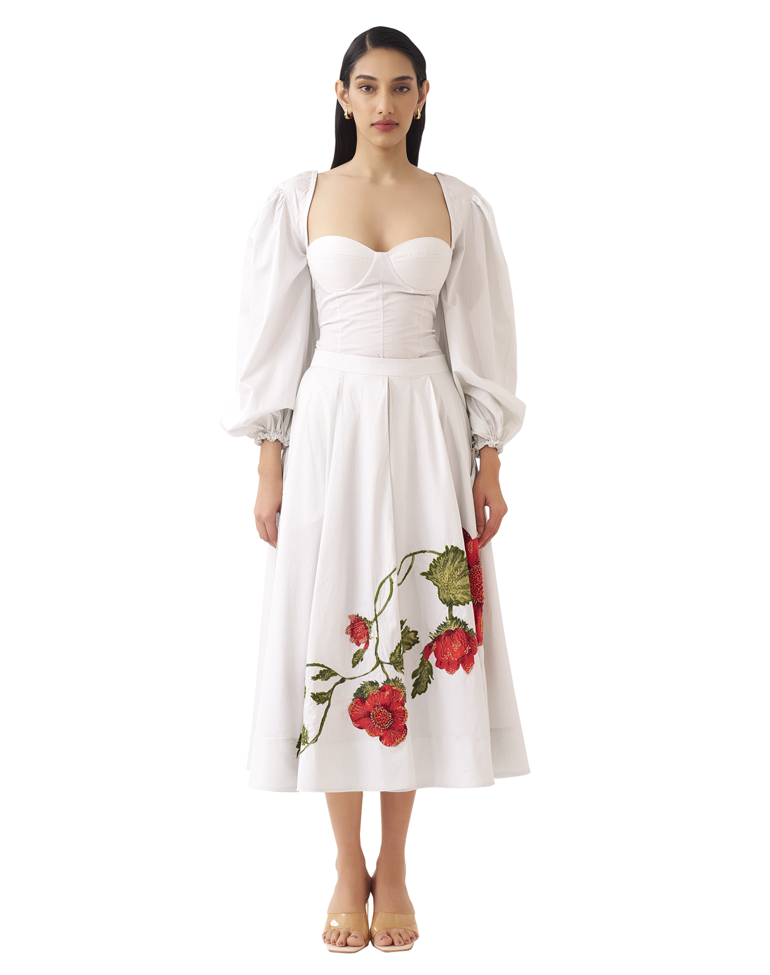 BOTANICAL POD SKIRT