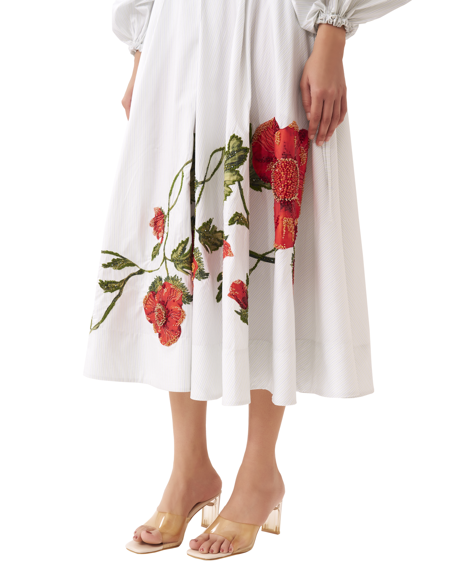 BOTANICAL POD SKIRT